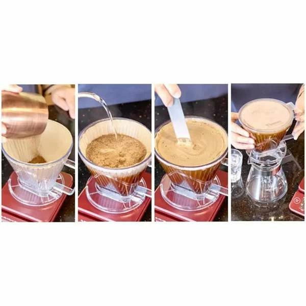 Воронка пластиковая иммерсионная Tiamo SMART2COFFEE HG5569В, синяя