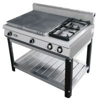 Плита газовая Grill Master Ф6ЖТЛСПГ(п) 2+2 на подставке (50020п)