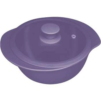 Кастрюля керамическая с крышкой Oxford MALVA 129205 BM03-4509 D23,5см/1,3л