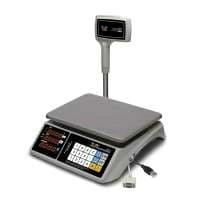 Весы торговые настольные M-ER 328 ACPX-32.5 "TOUCH-M" LED RS232 и USB