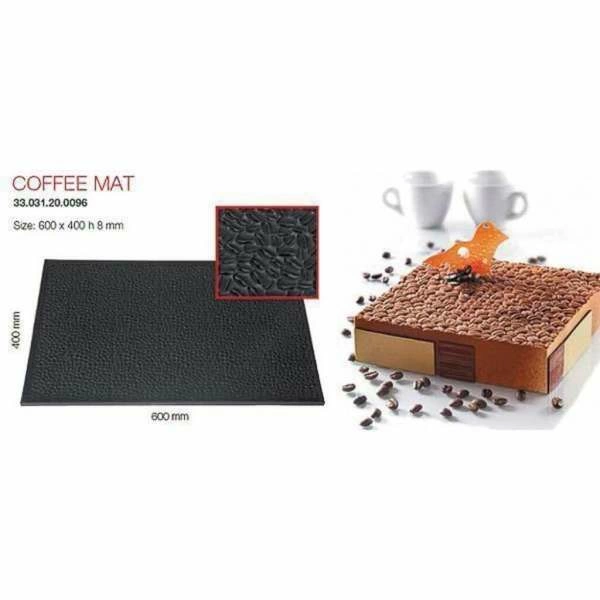 Коврик кондитерский для создания тексуры COFFEE MAT, силикон, 40х60см Silikomart | 33.031.20.0096