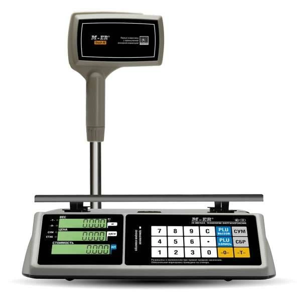 Весы торговые настольные M-ER 328 ACPX-6.1 "TOUCH-M" LCD