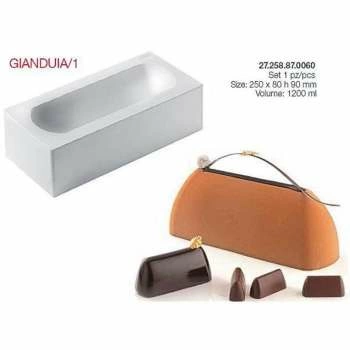 Форма кондитерская GIANDUIA/1 25х8см, h 9см, силикон Silikomart | 27.258.87.0060