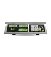 Весы торговые настольные M-ER 326 AC-32.5 "Slim" LCD Белые