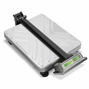 Весы торговые напольные M-ER 335 ACPU-60.10 "TURTLE" расчет стоимости LCD