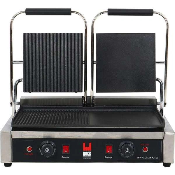 Гриль контактный Rock Kitchen RK-CG813B-SS