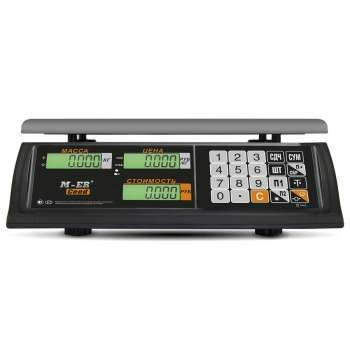 Весы торговые настольные M-ER 327 AC-32.5 "Ceed" LCD Черные