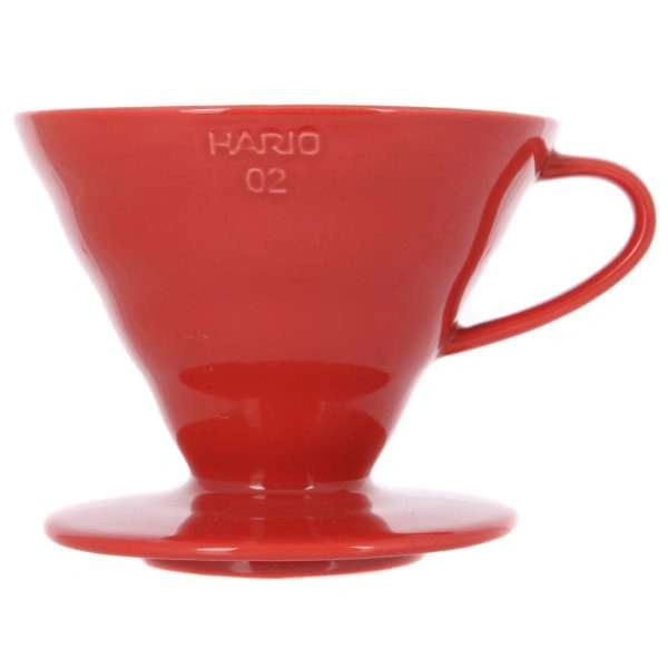 Воронка керамическая Hario VDC-02R, красная