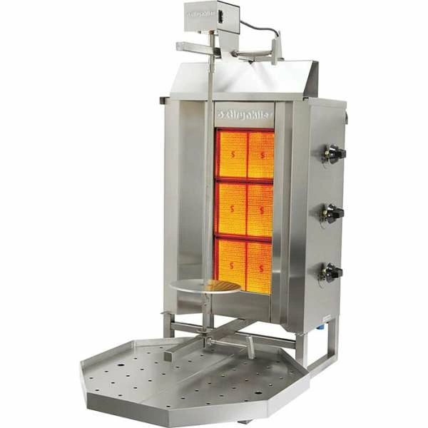Гриль для шаурмы газовый Ozti 3GD 8859.00GD3.8T