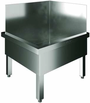 Ванна моечная моповая Restoinox ВММ-1/4-2Ф