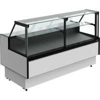 Витрина холодильная Carboma GC95 SV 1,8-1 с боковинами (версия 2.0) 9006-9005
