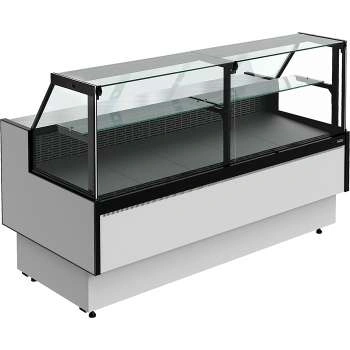 Витрина холодильная Carboma GC95 SV 1,8-1 с боковинами (версия 2.0) 9006-9005
