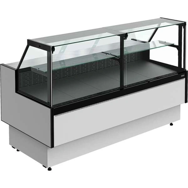 Витрина холодильная Carboma GC95 SM 1,8-1 с боковинами (версия 2.0) 9006-9005