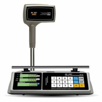 Весы торговые настольные M-ER 328 ACPX-15.2 "TOUCH-M" LCD RS232 и USB