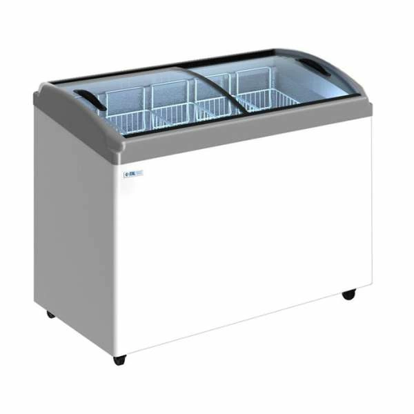 Ларь морозильный Italfrost СF500C (ЛВН 500 Г) серый, 6 корзин