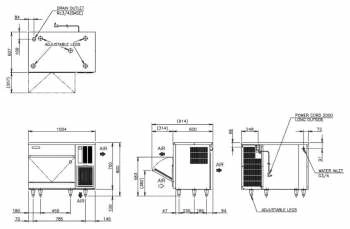 Льдогенератор Hoshizaki IM-100CNE