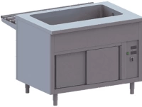Мармит для вторых блюд Apach Chef Line LDW820HC