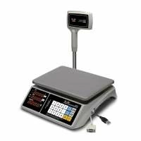 Весы торговые настольные M-ER 328 ACPX-15.2 "TOUCH-M" LED RS232 и USB