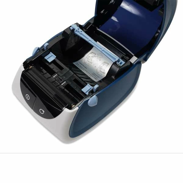 Термопринтер липких этикеток MPRINT LP80 EVA RS232-USB Белые & blue