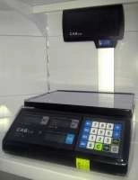 Весы торговые CAS ER JR-15CBU черные