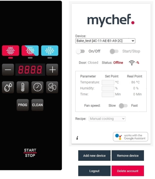 Пароконвектомат Distform MyChef Bake 10