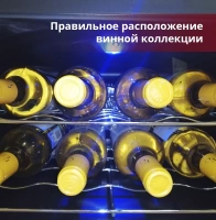 Шкаф винный Cold Vine C8-TBF1