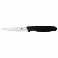Нож PRO-Line для нарезки, волнист лезвие 10см пластик черная ручка  P.L. Proff Cuisine | KB06-100SYD