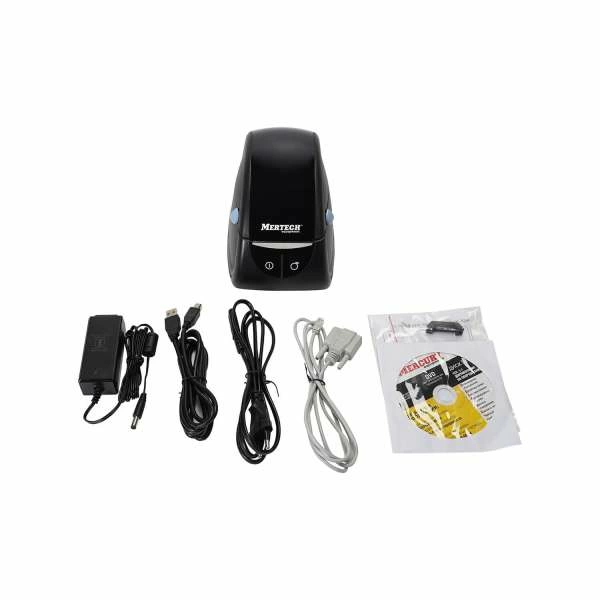 Термопринтер липких этикеток Mertech LP58 EVA RS232-USB Черный