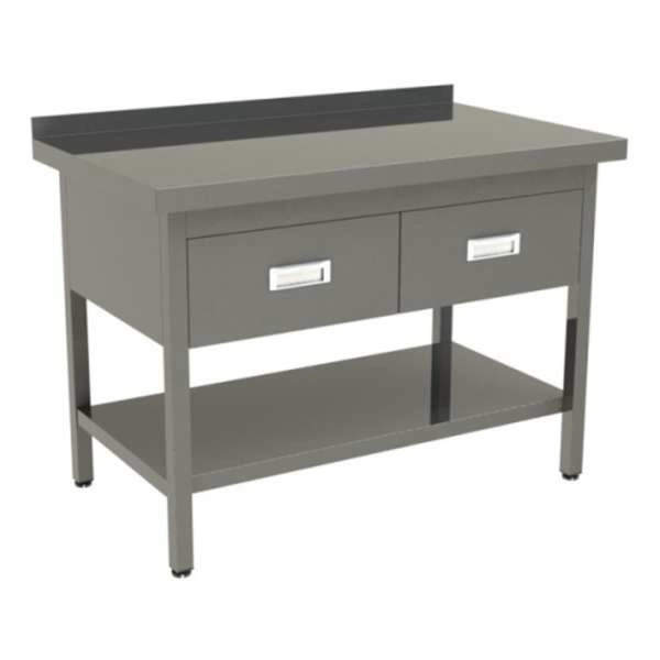 Стол производственный с выдвижными ящиками Restoinox СПЯ-12/6-БП