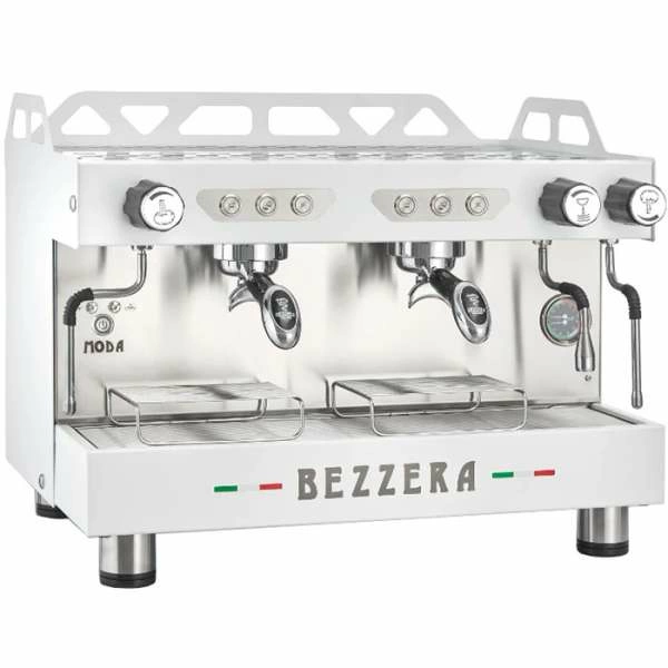 Кофемашина рожковая Bezzera MODA DE 2Gr экономайзер+подсветка, 220/380В, белая