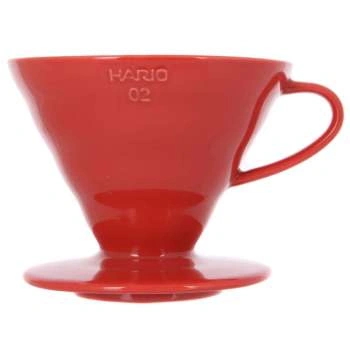 Воронка керамическая Hario VDC-02R, красная