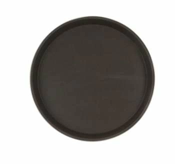 Поднос прорезиненный CuisinAid CD-RT16BR 400х25мм круглый коричневый