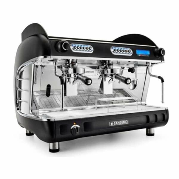 Кофемашина Sanremo Verona SED+AM 2Gr + экономайзер, автомат, высокие группы, черная