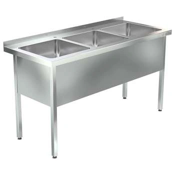 Ванна моечная Assum ВМЦ-П3-3/500 (1800х700х850)