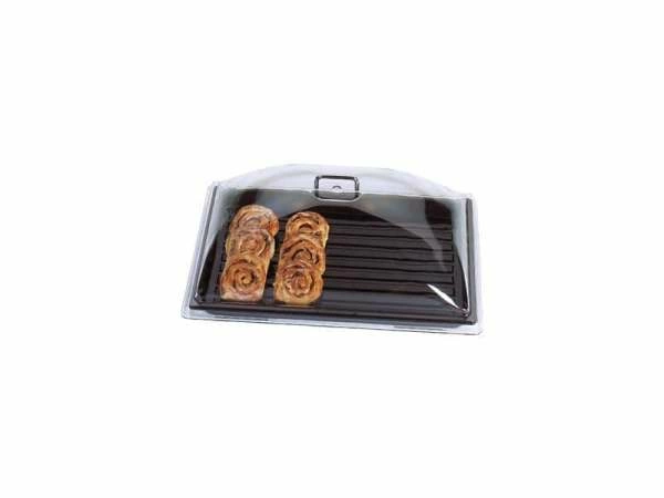 Крышка купол с боковым вырезом Cambro DD1220SCW 305х508х168мм