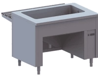 Мармит для вторых блюд Apach Chef Line LDW812A