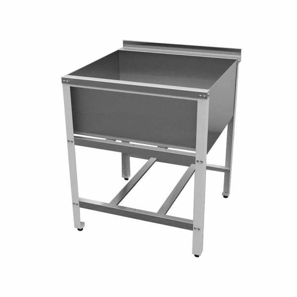 Ванна односекционная Gastrolux ВМ1-0663Н/Е сварная, разборная нерж.
