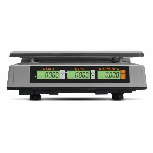 Весы торговые настольные M-ER 327 AC-32.5 "Ceed" LCD Белые