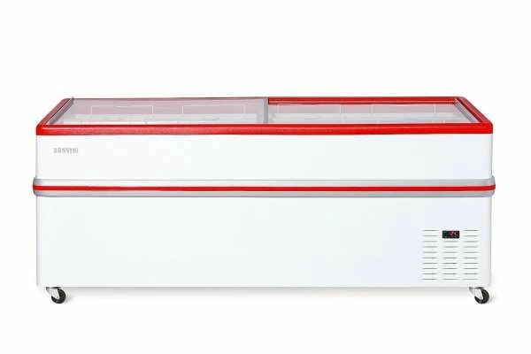 Бонета морозильная Bonvini BF 2100 L красная