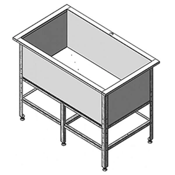 Ванна котломоечная Assum ВКС-С-1/400/900 (1000х500х850)