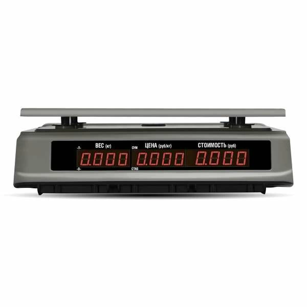 Весы торговые настольные M-ER 328 AC-6.1 "TOUCH-M" LED RS232 и USB