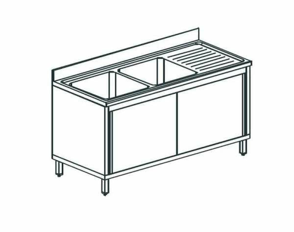 Ванна моечная Apach Chef Line L2S187-65RWSD