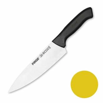 Нож поварской 19см желтая ручка Pirge | 38160 yellow