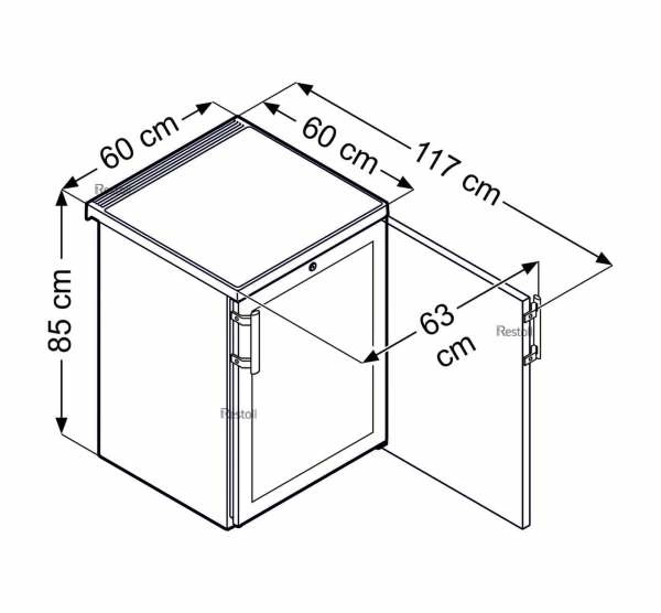 Шкаф холодильный (минибар) Liebherr Fkvesf 1803..+1/+15°С