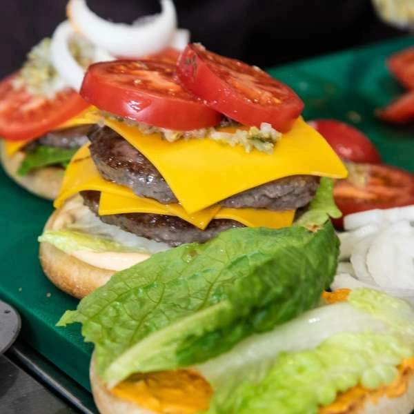 Доска разделочная Resto 350х260х8мм зеленая пластик