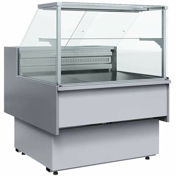 Витрина холодильная Carboma GC110 SM 1,5-1 0011-9006 (статика, с боковинами)