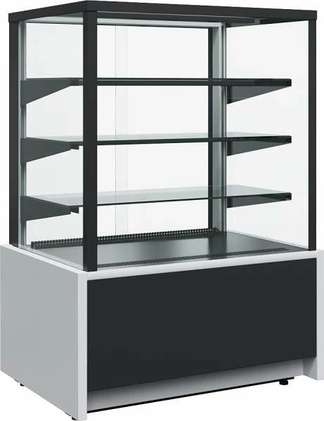 Витрина кондитерская Carboma KC70 VM 1,3-1 (ВХСв-1,3д Cube Техно) 9006-9005