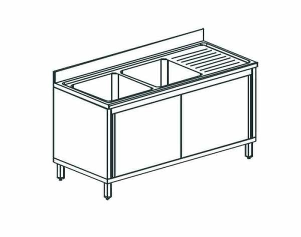 Ванна моечная Apach Chef Line L2S207-65RWSD