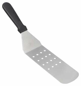 Лопатка перфорированная MACO CSW08PK с изогнутой головкой 20х7,5 см и пластиковой рукояткой | CSW08P