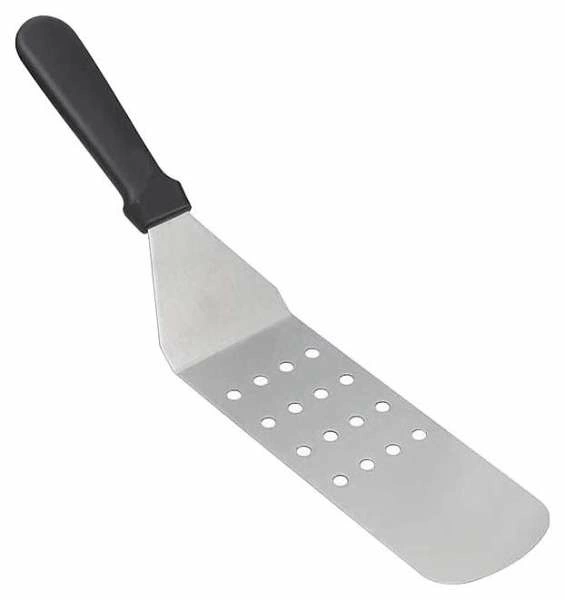 Лопатка перфорированная MACO CSW08PK с изогнутой головкой 20х7,5 см и пластиковой рукояткой | CSW08P